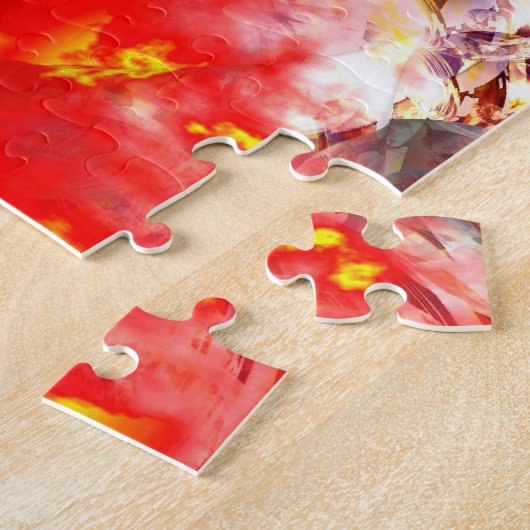 Digitale computerkunst Abstract modern Creatief Legpuzzel (Zijkant)