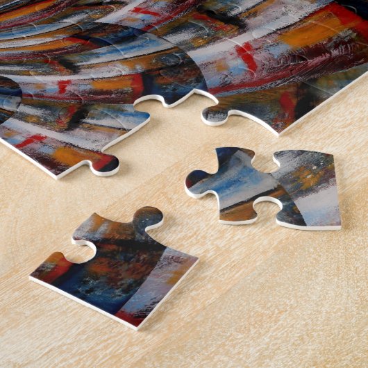 Digitale computerkunst Abstract moeilijk Legpuzzel (Zijkant)