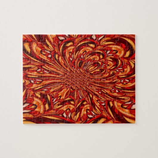 Digitale computerkunst Abstract moeilijk Legpuzzel (Horizontaal)