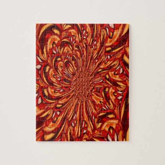 Digitale computerkunst Abstract moeilijk Legpuzzel (Verticaal)