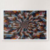 Digitale computerkunst Abstract moeilijk Legpuzzel (Horizontaal)