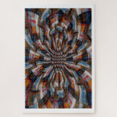 Digitale computerkunst Abstract moeilijk Legpuzzel (Verticaal)