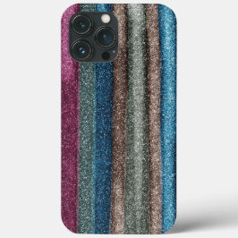 Digitale creatie van kleurrijke glitter Case-Mate iPhone case