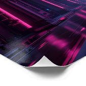 digitale datakathedraal perfect poster (Hoek)