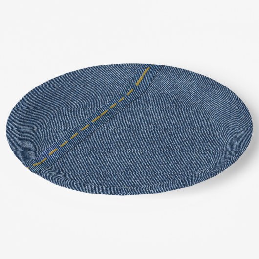 DIGITALE DENIM PAPIEREN BORDJE (Gekanteld)