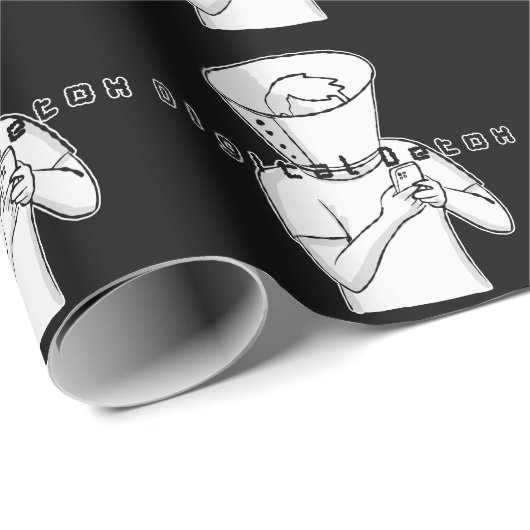 digitale detox behandeling cadeaupapier (Rol Hoek)