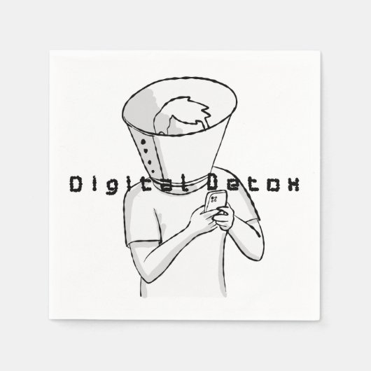 digitale detox behandeling servet (Voorkant)