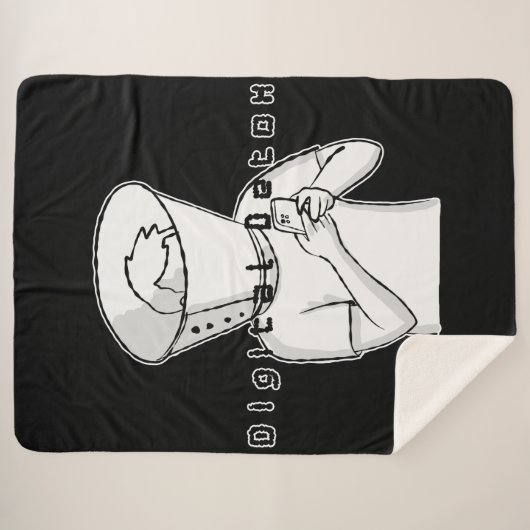 digitale detox behandeling sherpa deken (Voorkant (horizontaal))