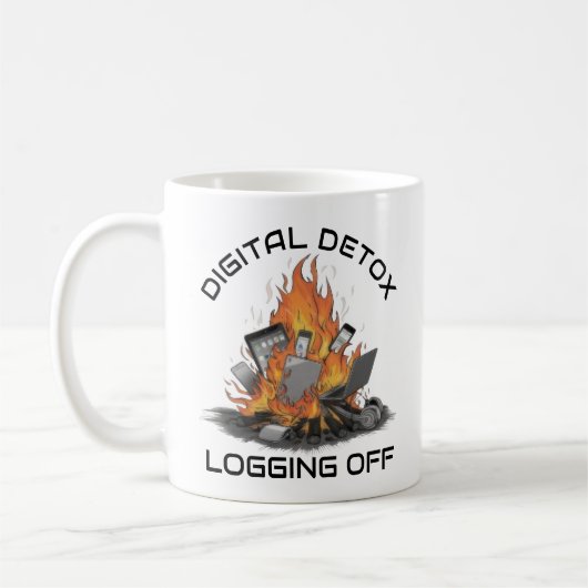 Digitale Detox Koffiemok (Links)