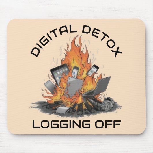 Digitale Detox Muismat (Voorkant)