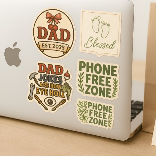 Digitale Detox Natuur Sticker Ontstoppen & Verbind