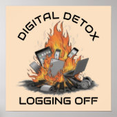 Digitale Detox Poster (Voorkant)