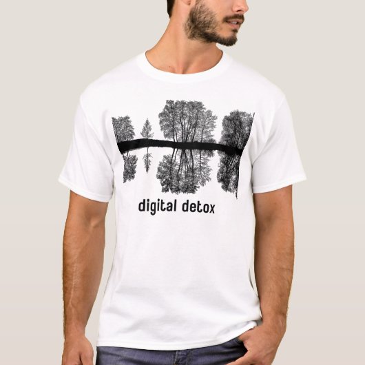 Digitale detox t-shirt (Voorkant)