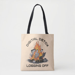 Digitale Detox Tote Bag