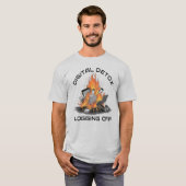 Digitale Detox Unisex T-shirt (Voorkant volledig)