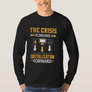 Digitale digitaliseringstransformatie t-shirt