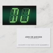 digitale DJ Visitekaartje (Voorkant / Achterkant)