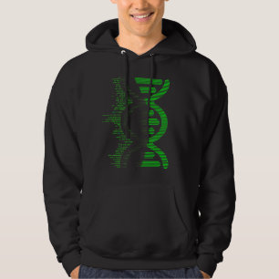 Digitale DNA-helix-trui – Futuristische codestreng Hoodie