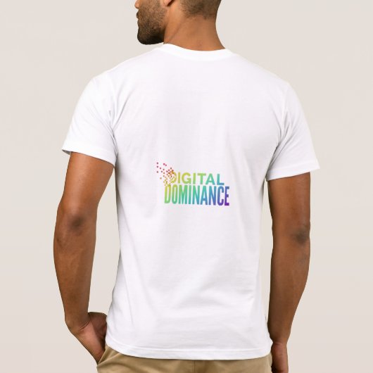 Digitale dominantie t-shirt (Achterkant)