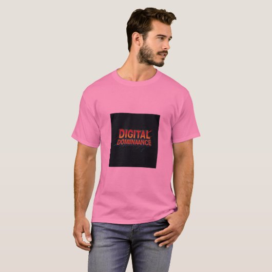 Digitale dominantie t-shirt (Voorkant volledig)