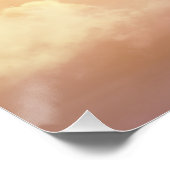 DIGITALE DOWNLOAD Christelijke Hemelse Wolkenkerk Perfect Poster (Hoek)