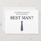 Digitale Download Groomsman Kaart, Groomsmen & Bes Kaart (Voorkant)