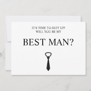 Digitale Download Groomsman Kaart, Groomsmen & Bes Kaart