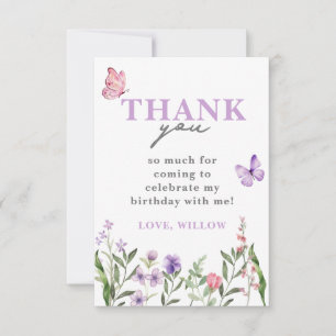Digitale Download Kleine Wilde Bloem Favors Kaart