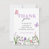 Digitale Download Kleine Wildflower Favorieten Kaart (Voorkant)