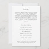 Digitale Download Moderne Foto Memorial Begrafenis Kaart (Achterkant)