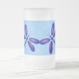 Digitale Dragonfly Blue Summer Mok