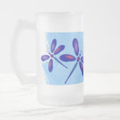 Digitale Dragonfly Blue Summer Mok (Links)