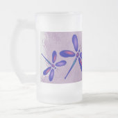 Digitale Dragonfly Paarse Summer Mok (Links)