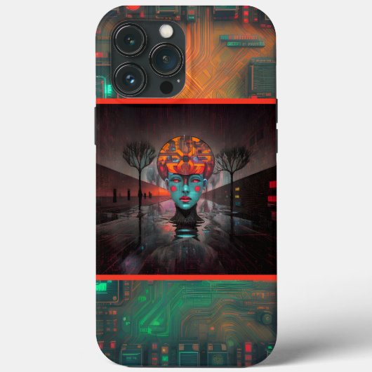Digitale Dromen Case-Mate iPhone Case (Achterkant)