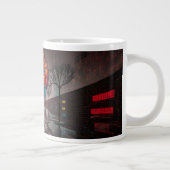 Digitale Dromen Grote Koffiekop (Rechts)