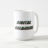 Digitale Dromen Koffiemok (Voorkant rechts)