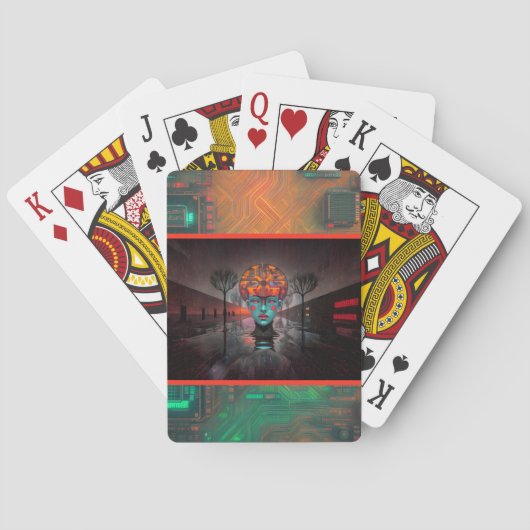 Digitale Dromen Pokerkaarten (Achterkant)