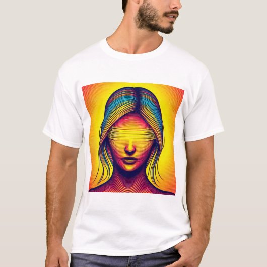 Digitale dromen t-shirt (Voorkant)
