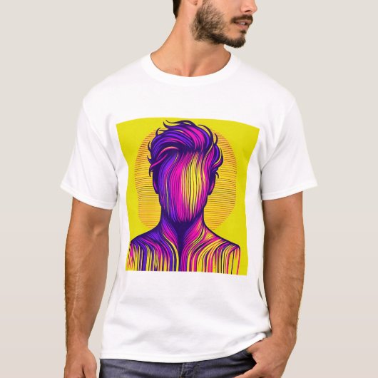 Digitale dromen t-shirt (Voorkant)