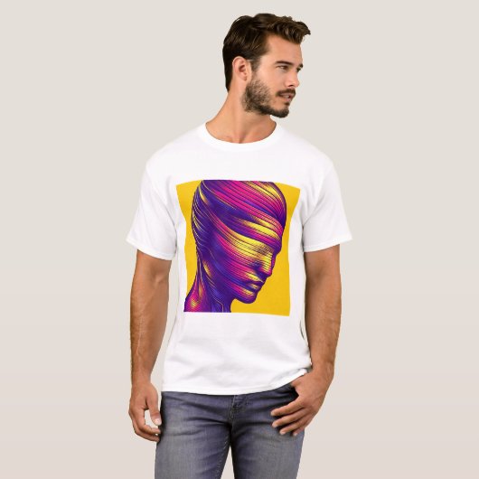 Digitale dromen t-shirt (Voorkant volledig)
