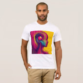 Digitale dromen t-shirt (Voorkant volledig)