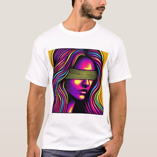 Digitale dromen t-shirt (Voorkant)