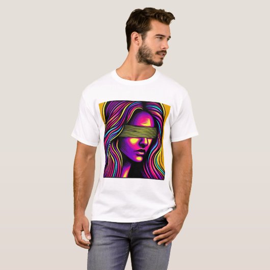 Digitale dromen t-shirt (Voorkant volledig)