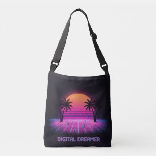 Digitale Droomer Eco-Vriendelijke Tote Esthetisc Crossbody Tas