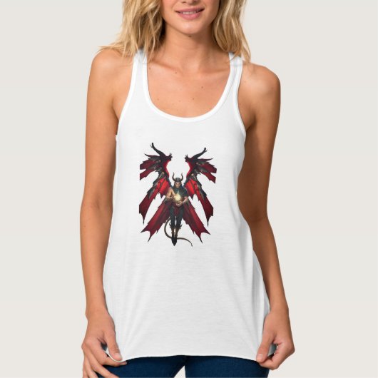 Digitale Duivelsengel: Esports Guardian Tanktop (Voorkant)