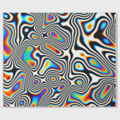 Digitale effecten. Levendige abstracte achtergrond Cadeaupapier (Vlak)