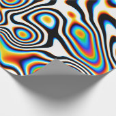 Digitale effecten. Levendige abstracte achtergrond Cadeaupapier (Hoek)