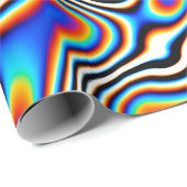 Digitale effecten. Levendige abstracte achtergrond Cadeaupapier (Rol Hoek)