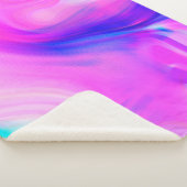 Digitale effecten. Multicolor abstracte achtergron Sherpa Deken (3/4)