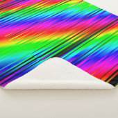 Digitale effecten. Multicolor abstracte achtergron Sherpa Deken (3/4)